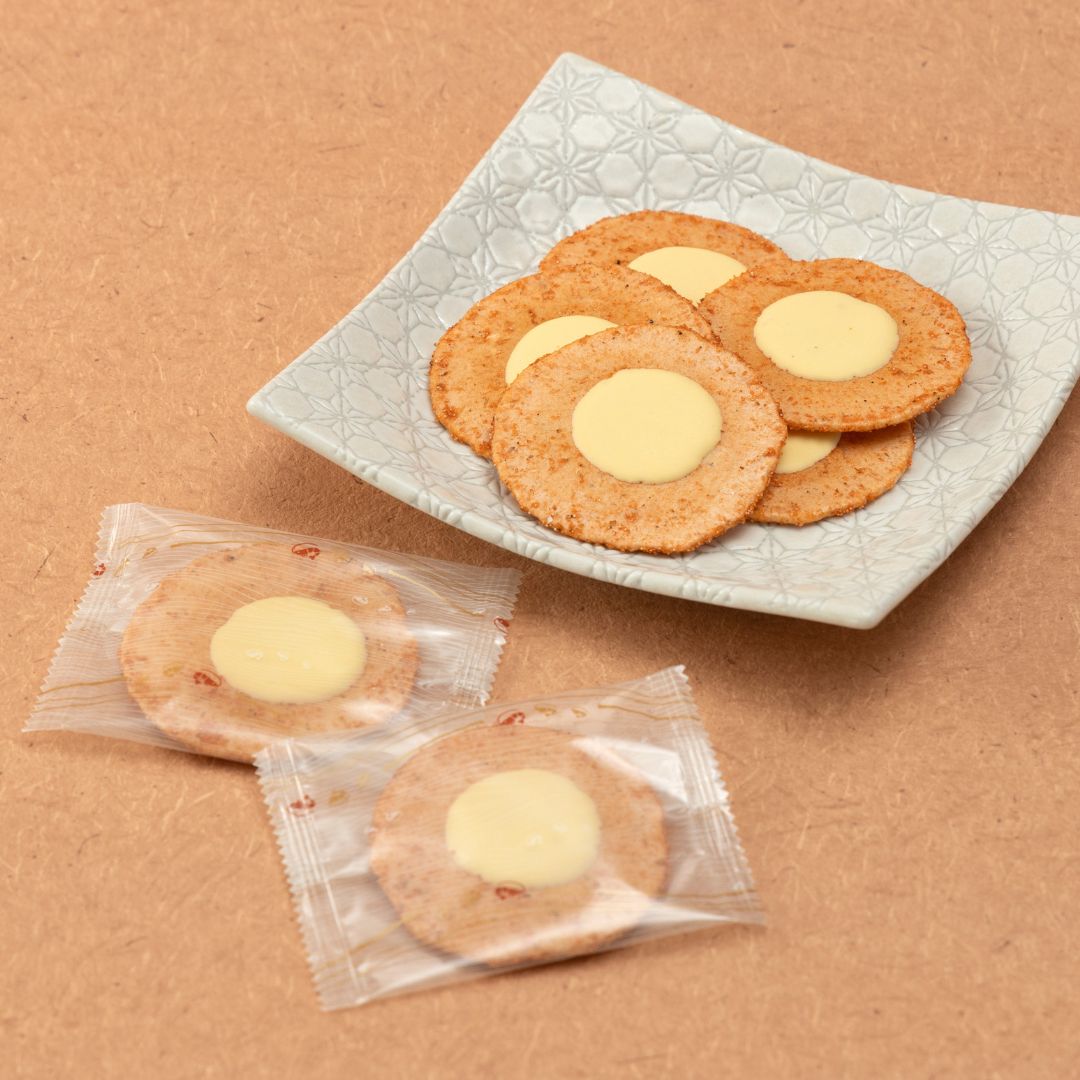 えびせんべい 明太子チーズ味 8枚