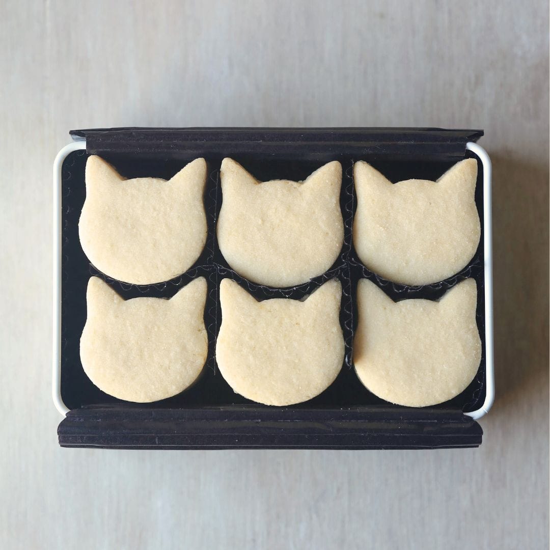 グルテンフリー バタービスキュイ ねこ缶 バタービスキュイねこ缶