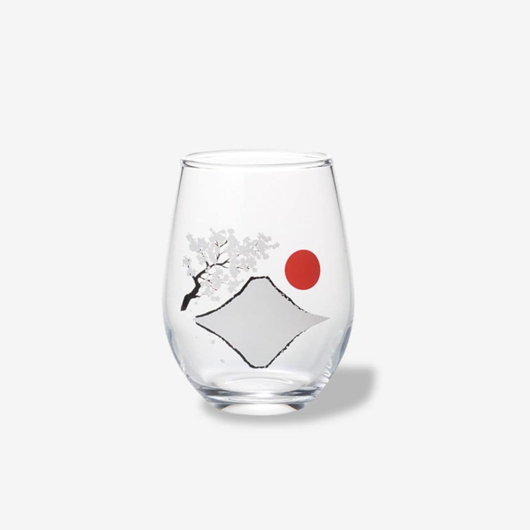 冷感赤富士桜 フリーグラス ペア 冷感赤富士 フリーグラスペア