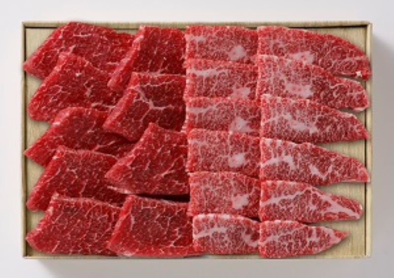 松阪牛 焼肉用 モモ肉180gバラ肉180g HSD011 焼肉用モモ肉180gバラ肉180g