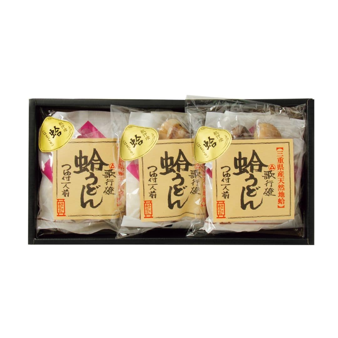 三重県産蛤うどん(3人前) 蛤うどん3人前