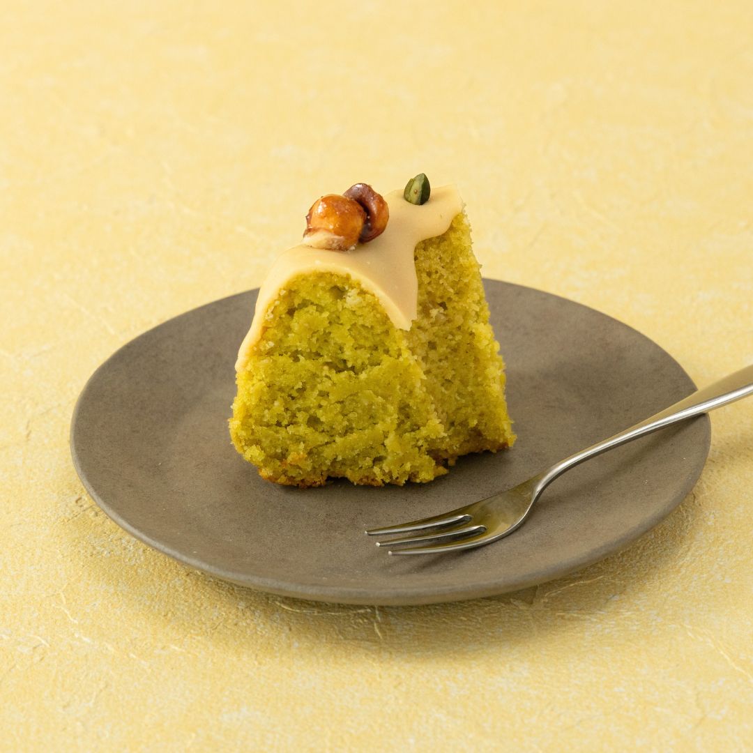 ピスタチオとレモンのクグロフ