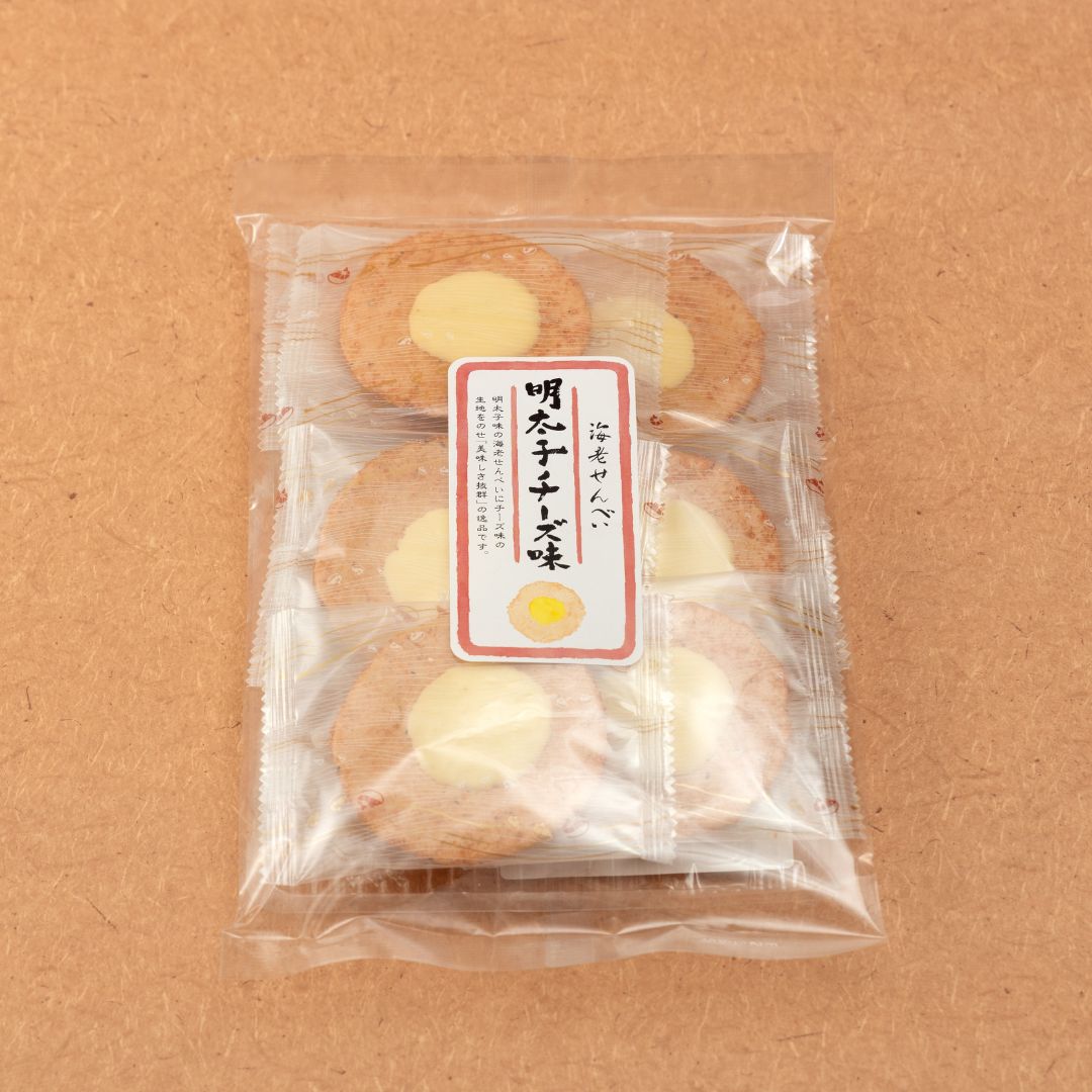 えびせんべい 明太子チーズ味 8枚