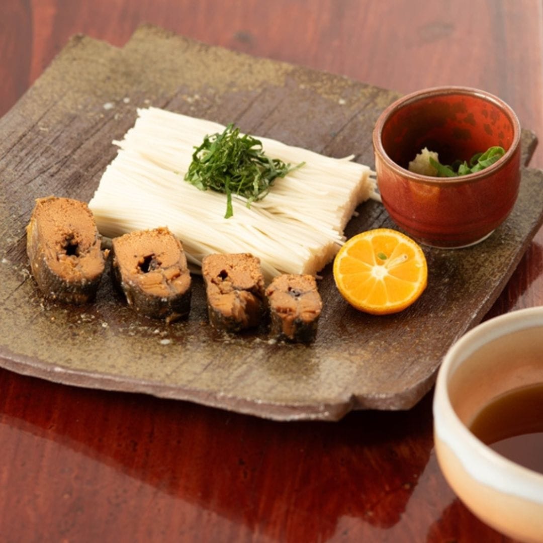子持ち鮎煮びたし 子持ち鮎煮びたし