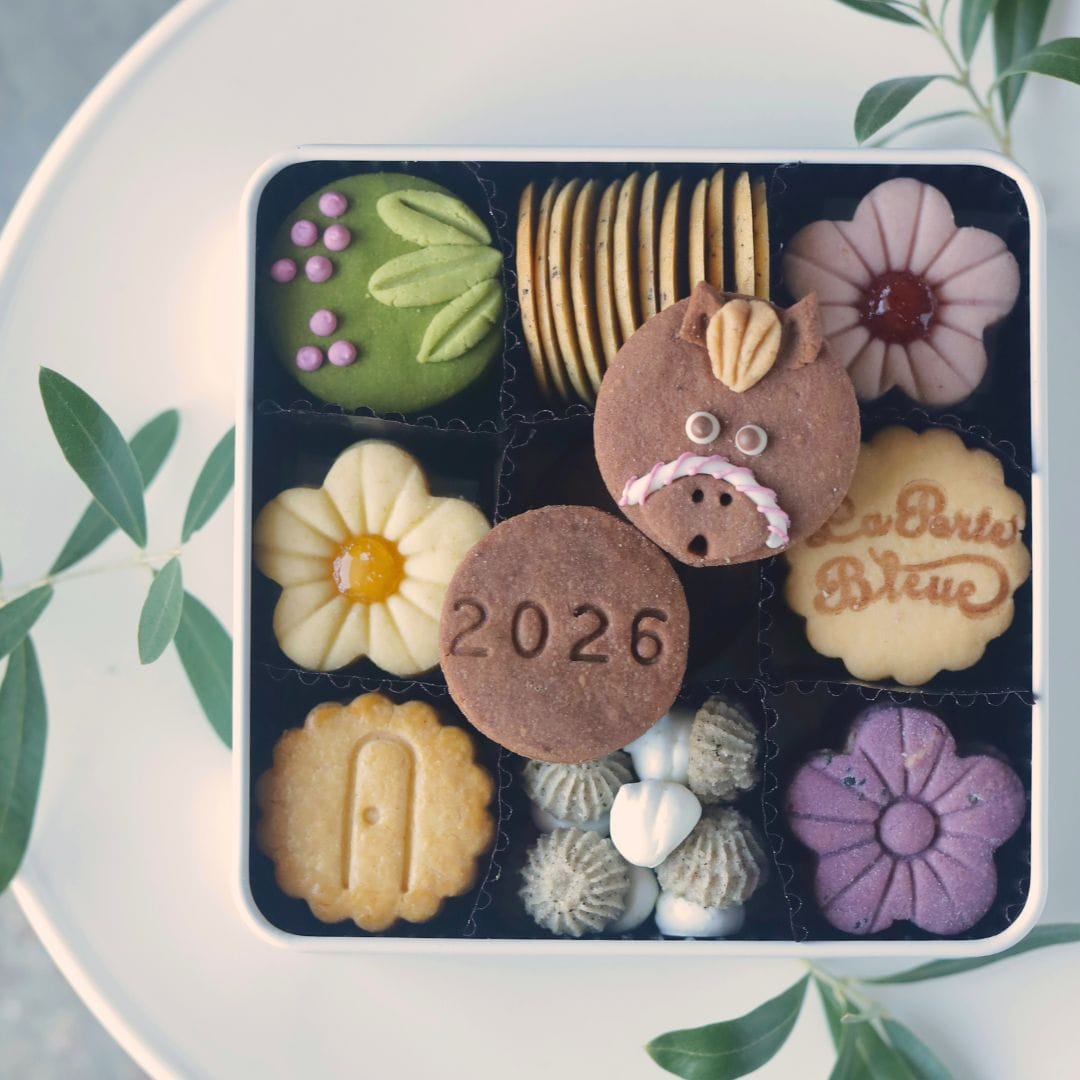 グルテンフリー 2026干支クッキー缶 180g 干支缶