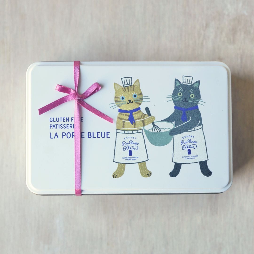 グルテンフリー バタービスキュイ ねこ缶 バタービスキュイねこ缶