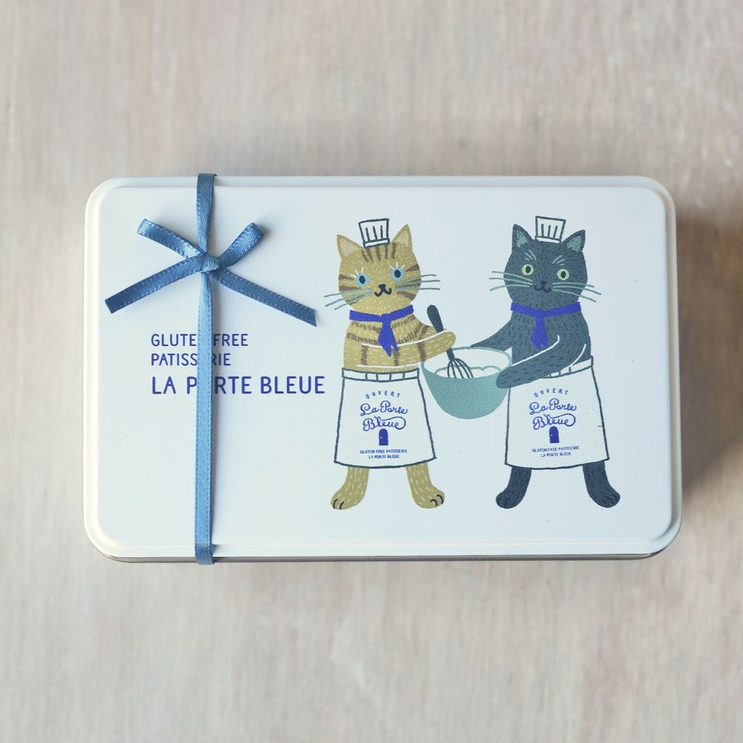 グルテンフリー ねこビスキュイ アソート缶 ねこのビスキュイアソート缶