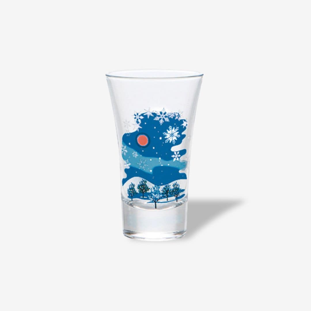 冷感雪結晶グラス 天開 ペア 冷感雪結晶 天開グラスペア