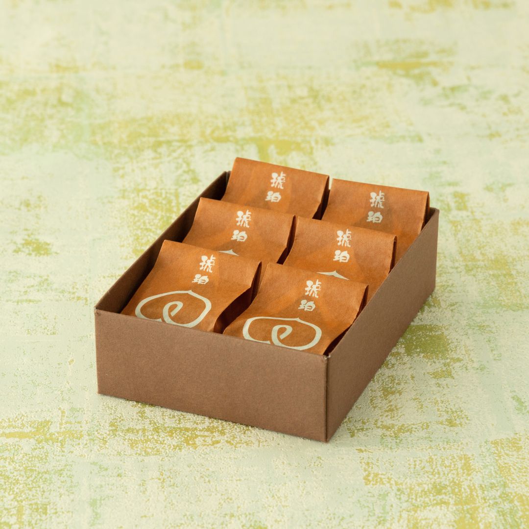 琥珀6個入り ６個