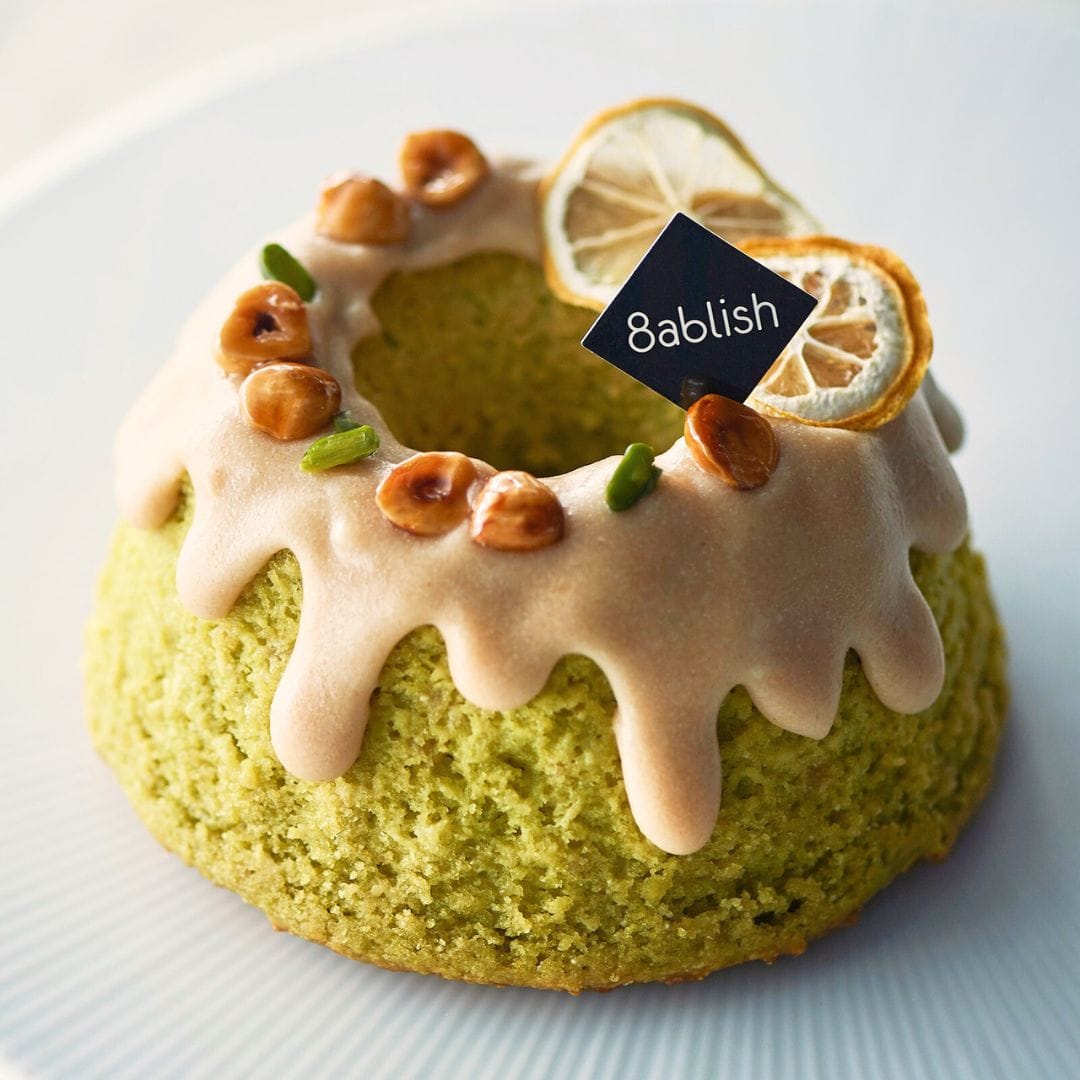 ピスタチオとレモンのクグロフ