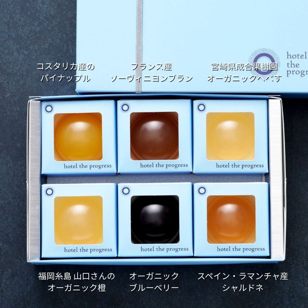 ジュレ・デセール詰め合わせ 6個入り