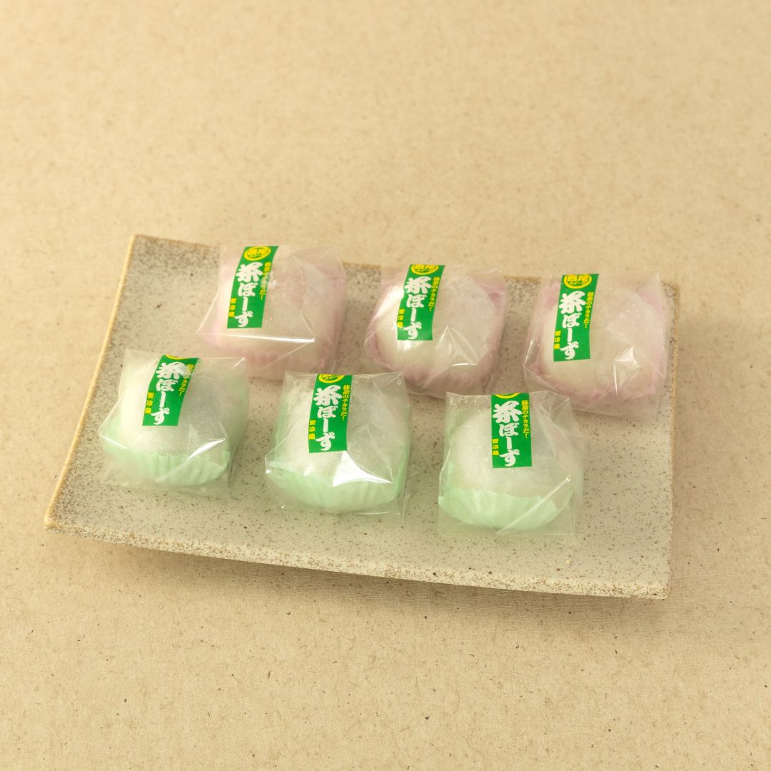 茶ぼーず・いちご茶ぼーず各3個入