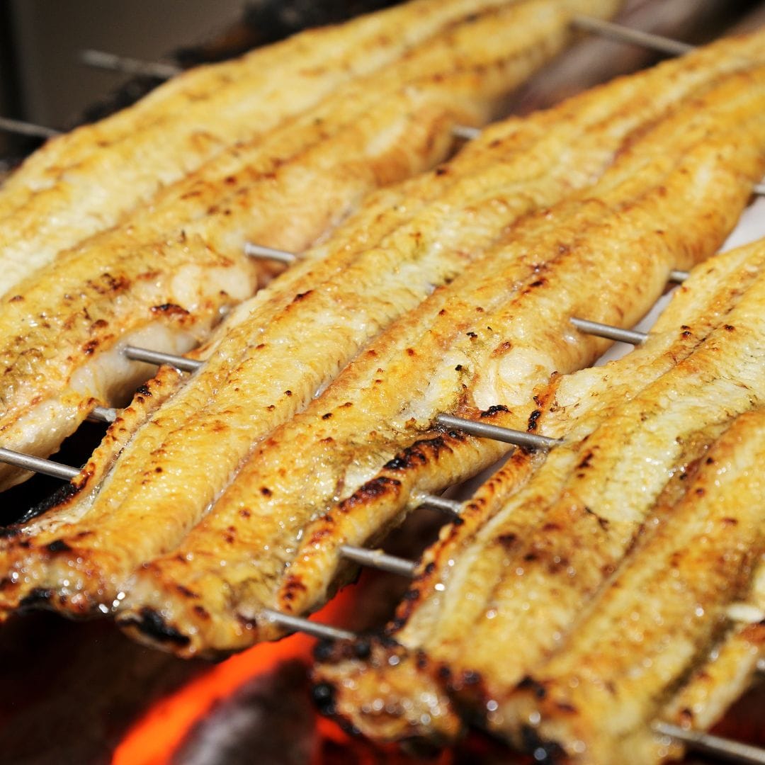 うなぎ紅白長焼きセット 蒲焼・白焼 ２本セット