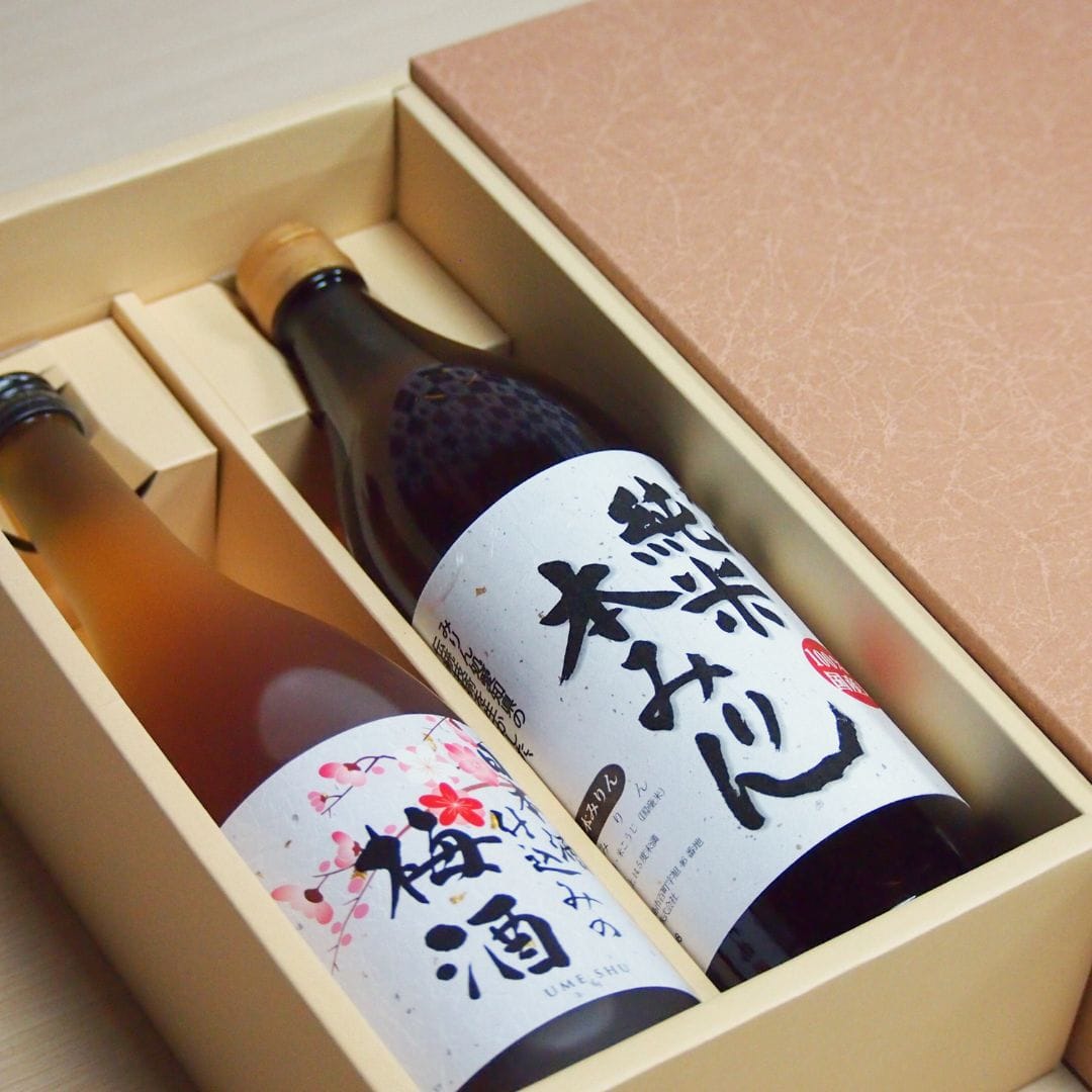 神鶴 日本酒仕込みの梅酒＆純米本みりん