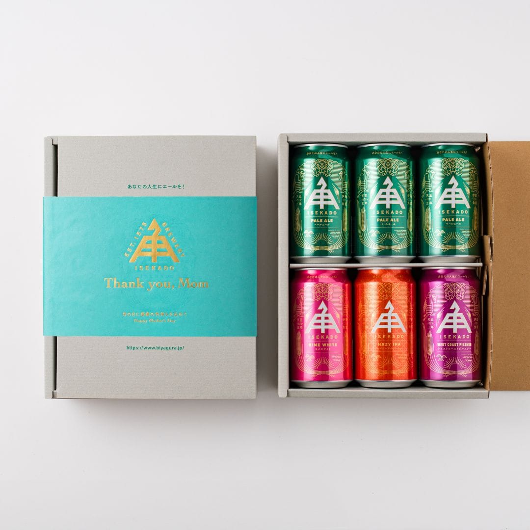 【母の日専用】ISEKADO 4種6缶セット 【母の日】定番4種6缶セット