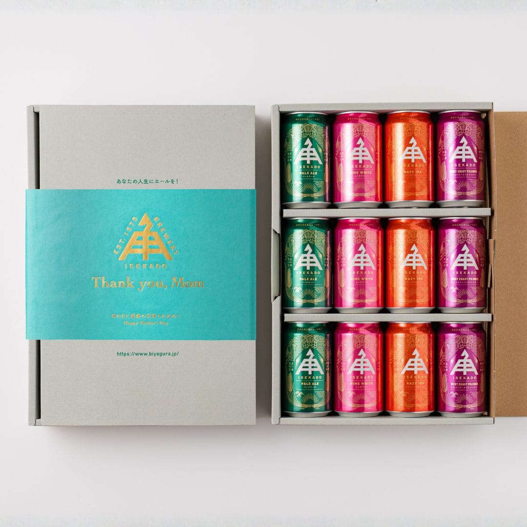 【母の日専用】ISEKADO 4種12缶セット
