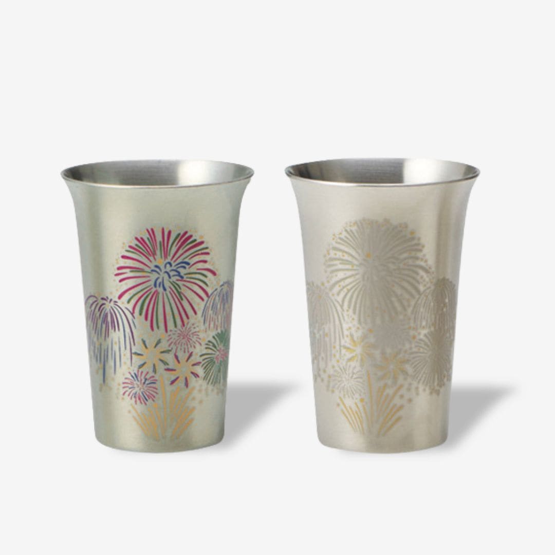 冷感純銅錫被 タンブラー 花火